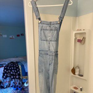 Anthropologie Light Denim Overalls